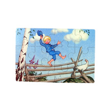 Load image into Gallery viewer, Astrid Lindgren 4 x Timber Puzzles