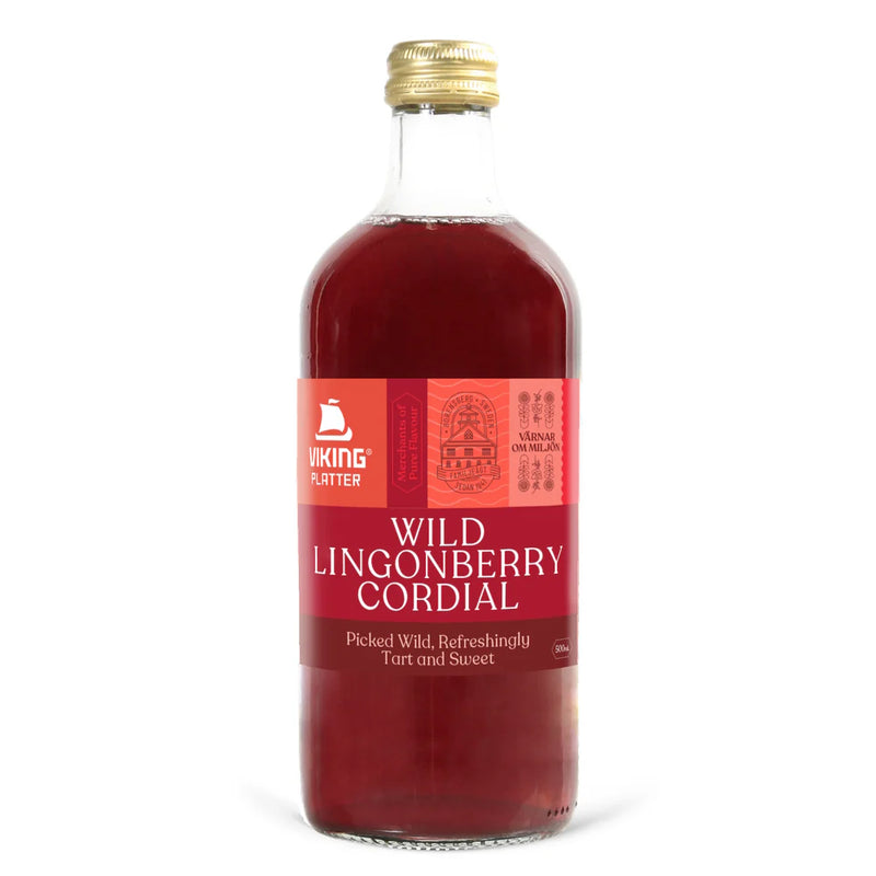 Lingonsaft - Wild Lingonberry Cordial