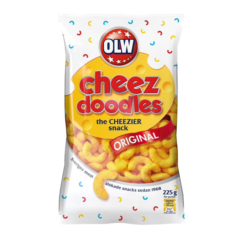 OLW Cheez Doodles 225g