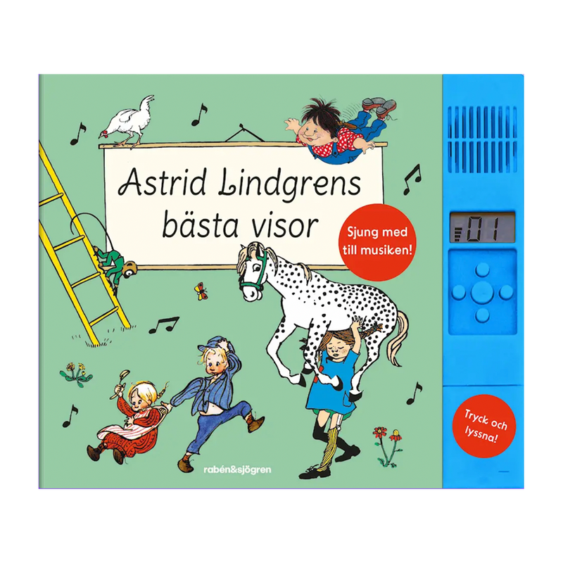 Astrid Lindgrens Bästa Visor – Sound book in Swedish