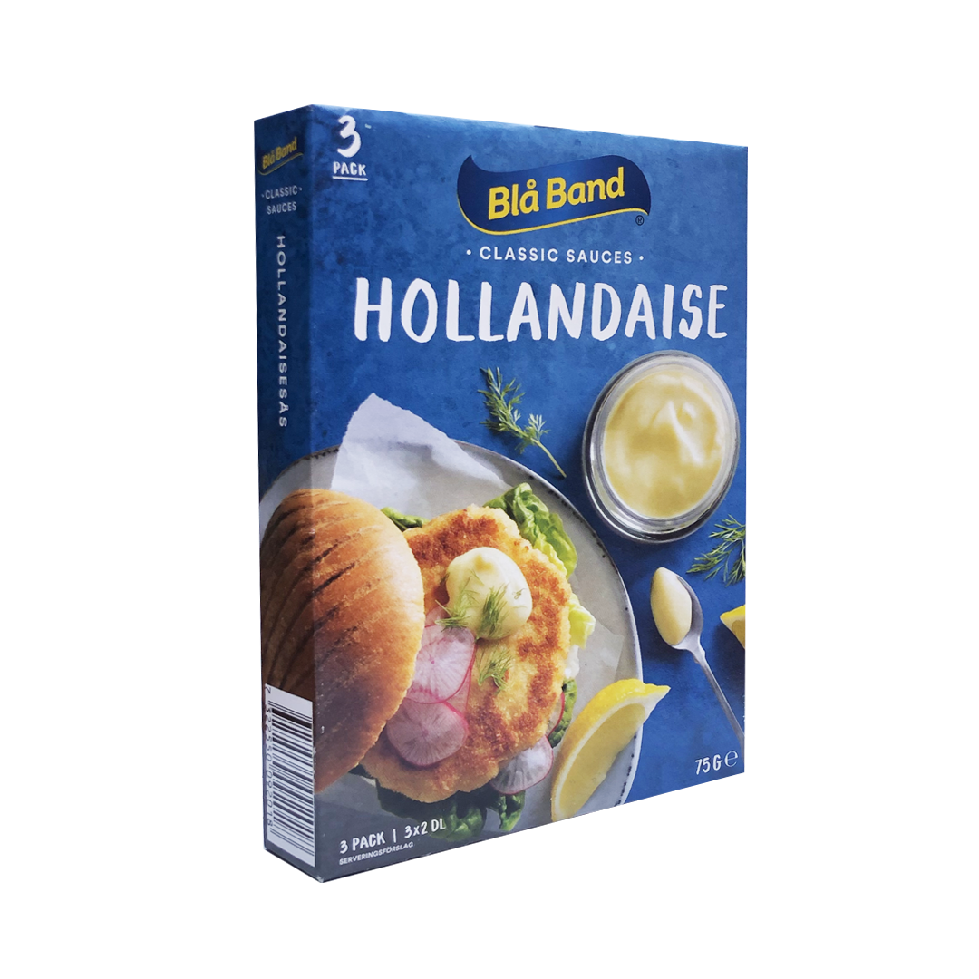 Blå Band Hollandaise Sauce – Dry mix 75g / 3 pack