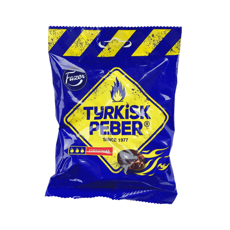 Fazer Tyrkisk Peber Original – Salty liquorice 120g