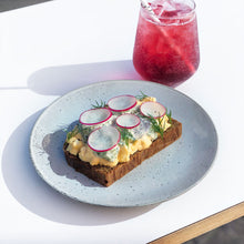 Load image into Gallery viewer, Silly Susan Jar – Fika's sour cream & herb herring 350g