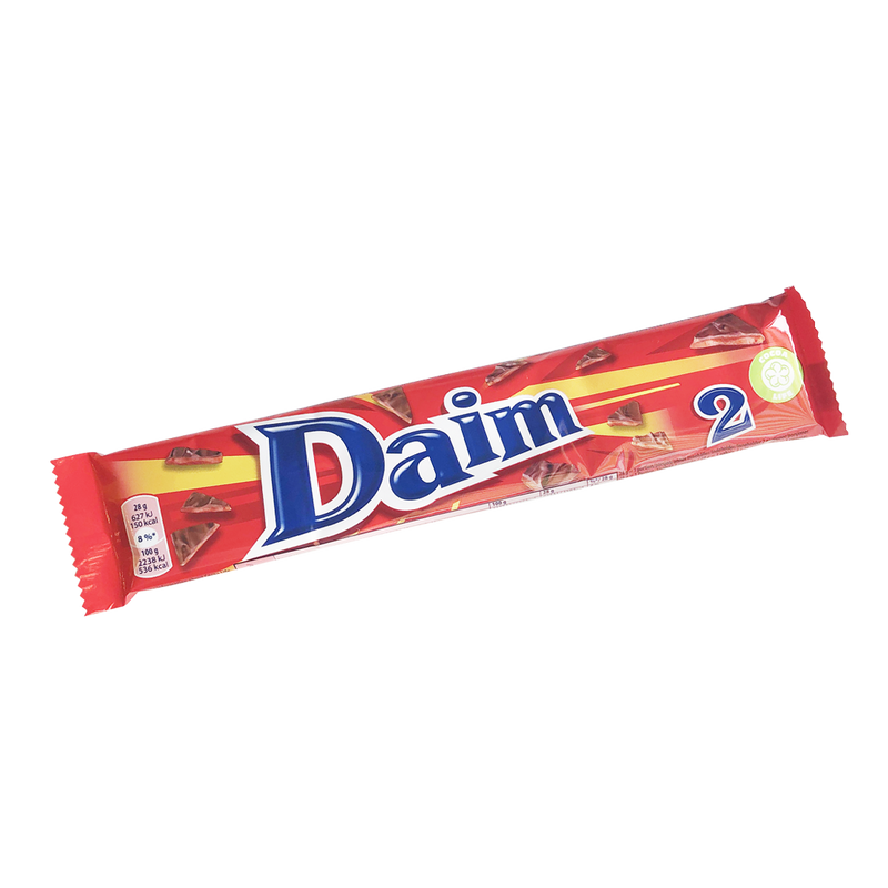Daim Double Bar – Almond caramel chocolate 56g