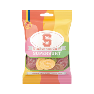 S-Märke Supersurt - Sour candy 80g