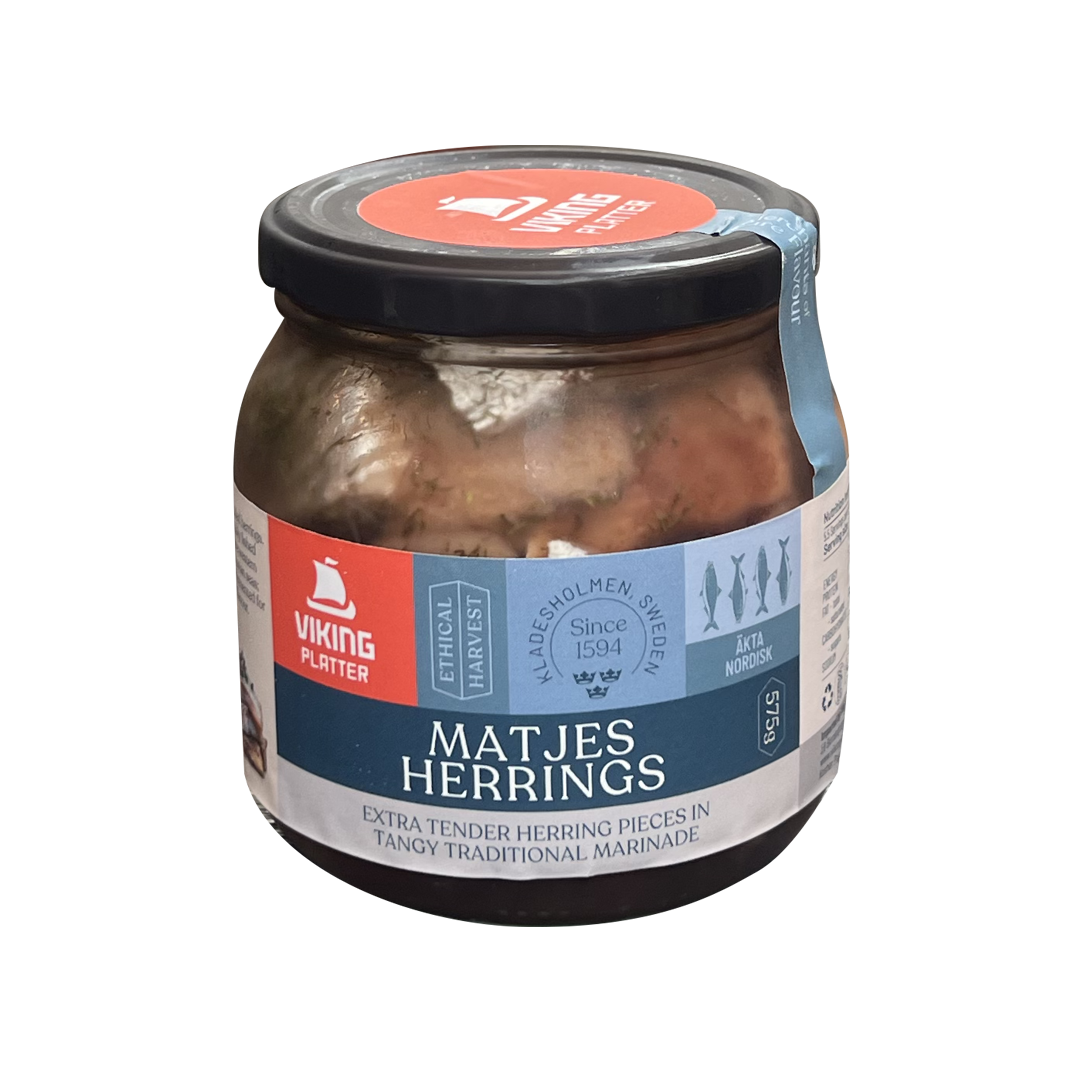 Viking Platter Matjes Pickled Herring 575g Fika