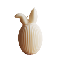 Easter Bunny Candle with floppy ears – Large