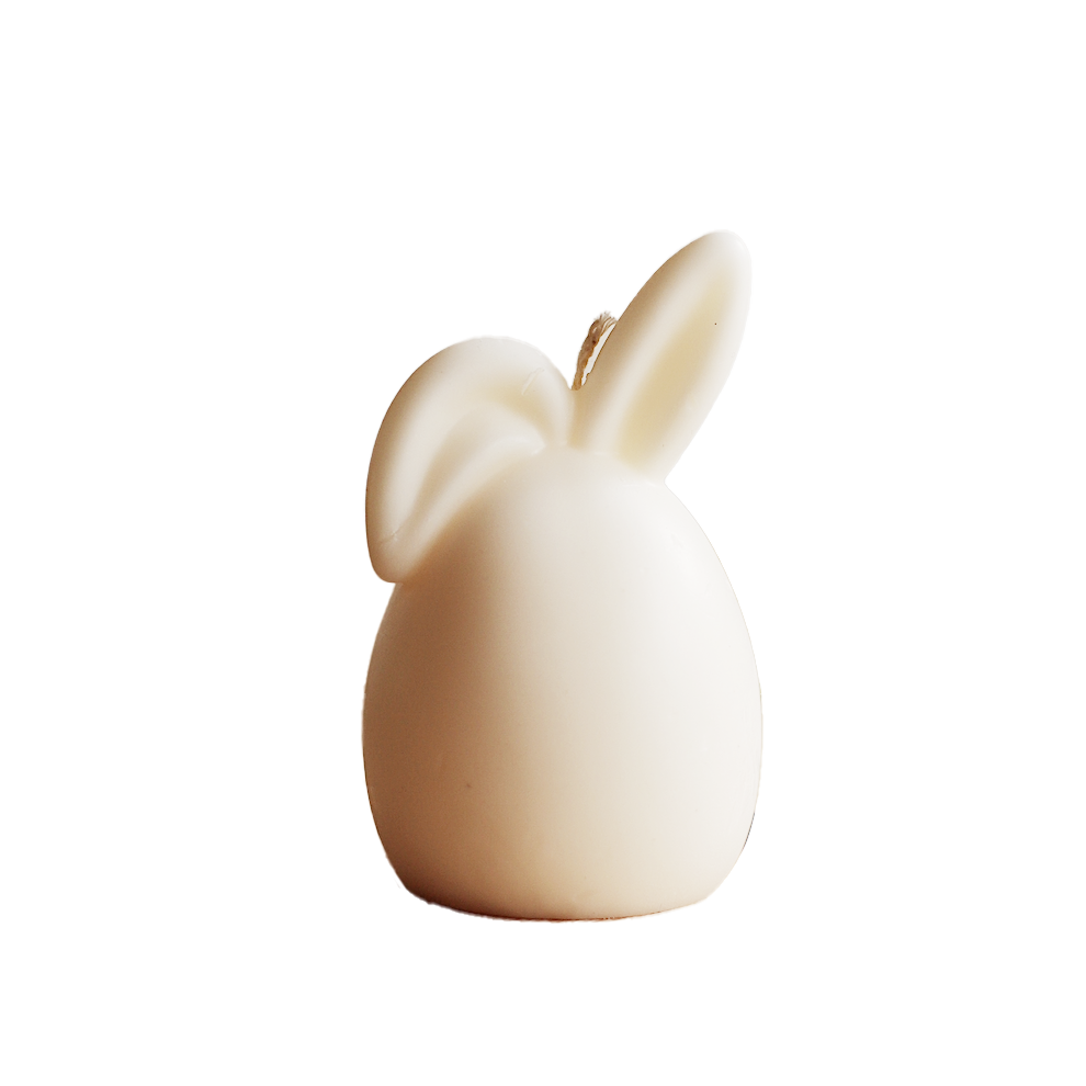 Easter Bunny Candle with floppy ears – Medium