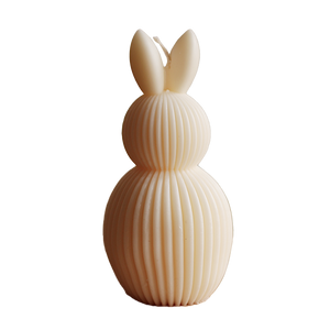 Easter Bunny Candle with standing ears – Large