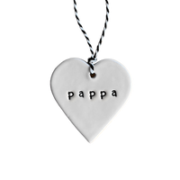 Ceramic Swedish Words Tag