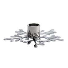 Load image into Gallery viewer, Mistletoe Candleholder – Stainless Steel
