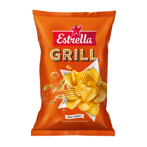 Estrella Grill Chips – Onion flavoured chips 175g