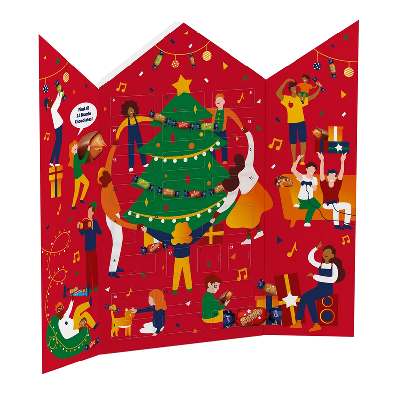 Dumle Chocolate Advent Calendar 225g