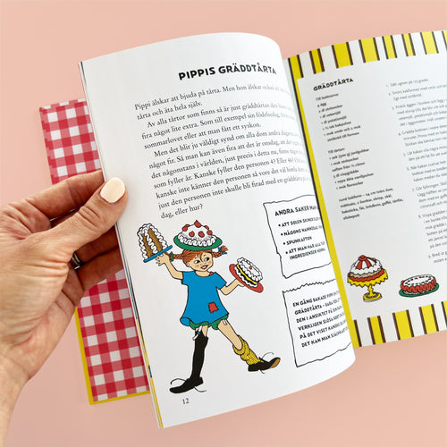 Pippi Långstrumps Kokbok – Pippi Longstocking's cook book in Swedish