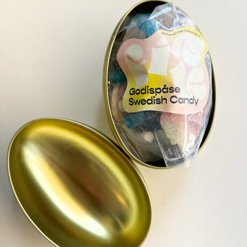 Påskägg – Gold Metal Easter Egg / Large