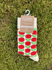 Floryd Lingonberry Socks