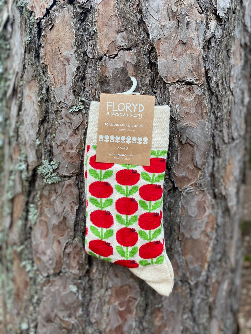 Floryd Lingonberry Socks