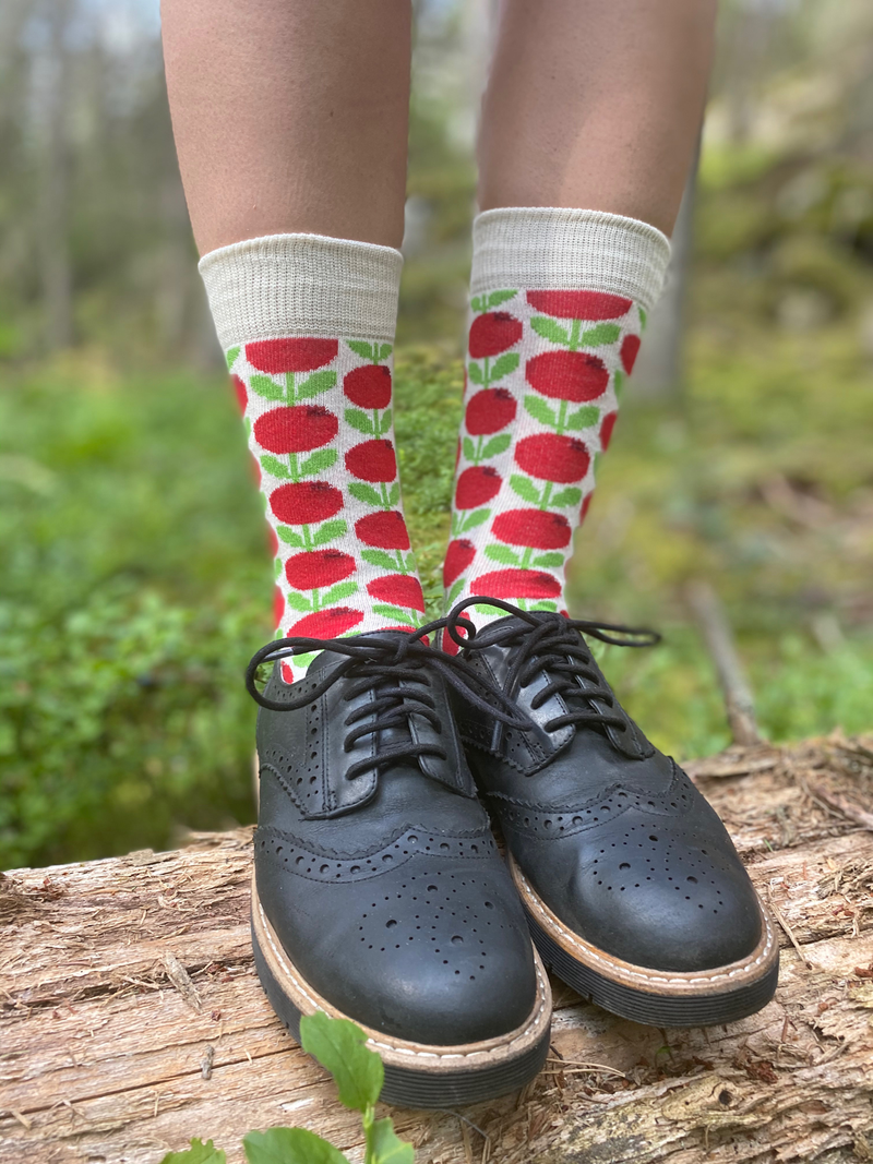 Floryd Lingonberry Socks