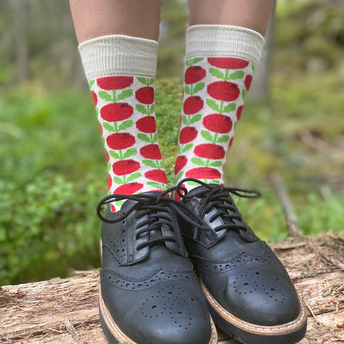 Floryd Lingonberry Socks