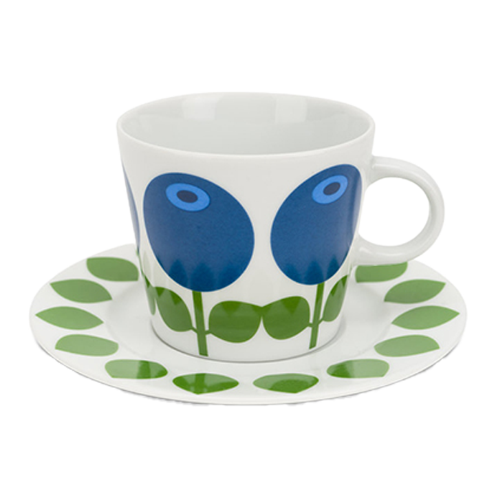 Floryd Blueberry Cup & Saucer 250ml