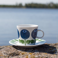 Floryd Blueberry Cup & Saucer 250ml