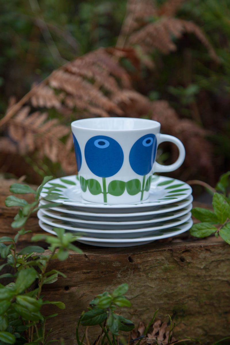 Floryd Blueberry Cup & Saucer 250ml