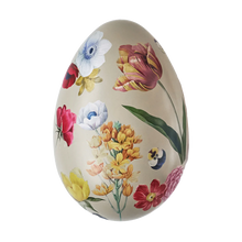 Load image into Gallery viewer, Blomster Påskägg – Floral Easter tin egg
