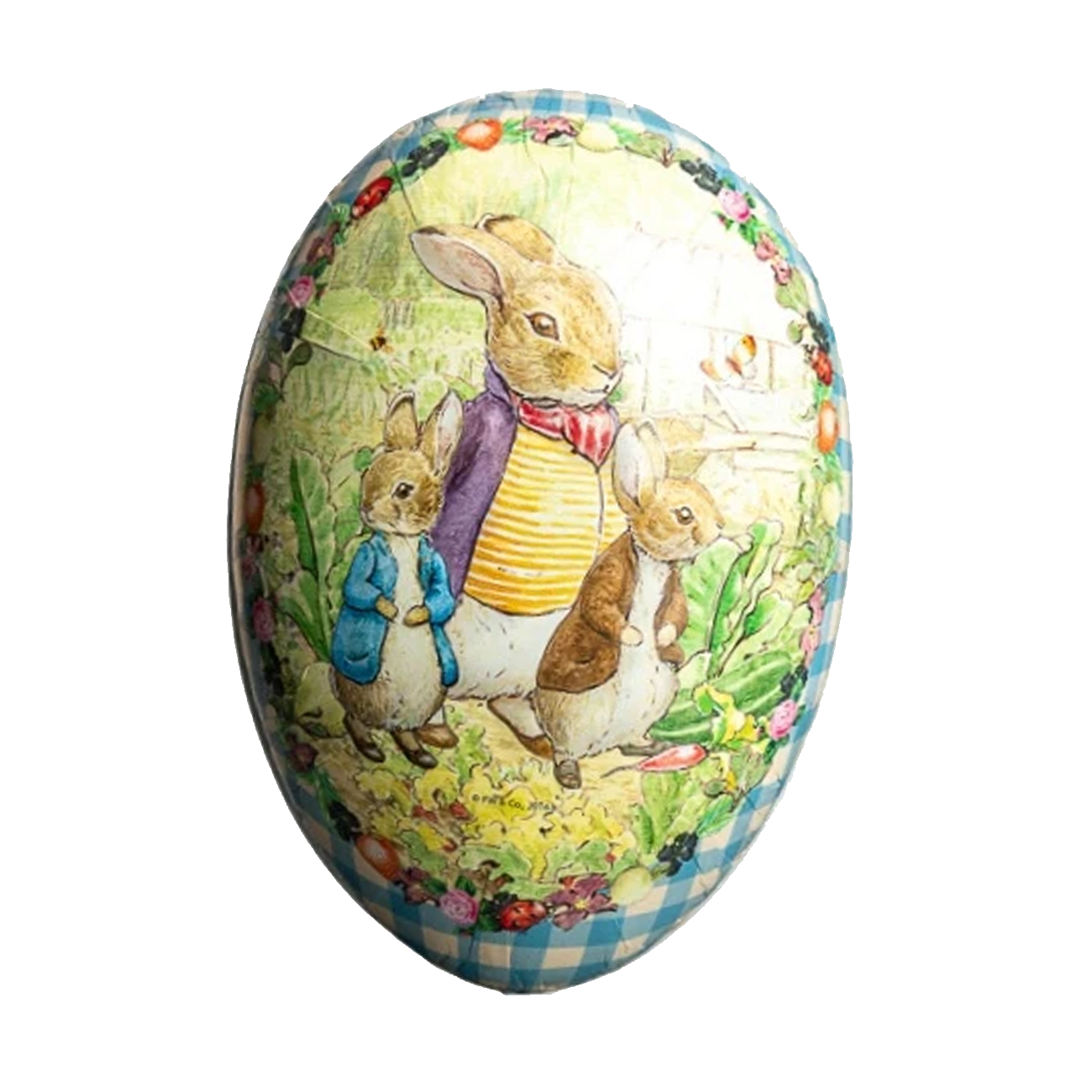 Herr Kanin Påskägg – Easter papier mache egg