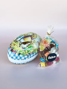 Herr Kanin Påskägg – Easter papier mache egg