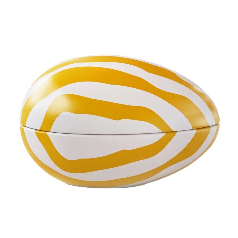 Stripy Easter Egg