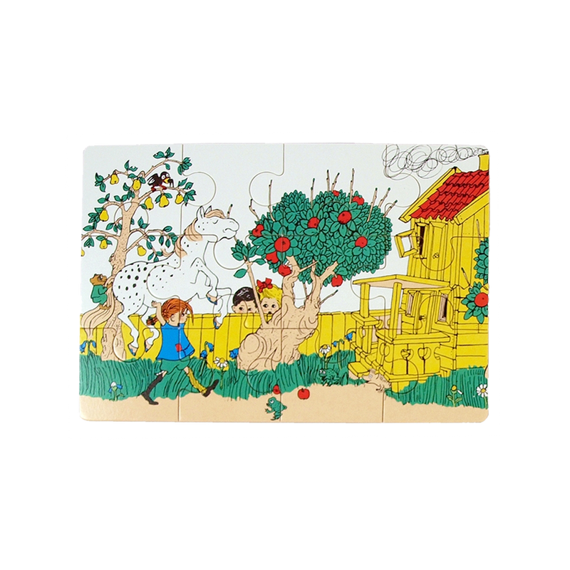 Astrid Lindgren 4 x Timber Puzzles