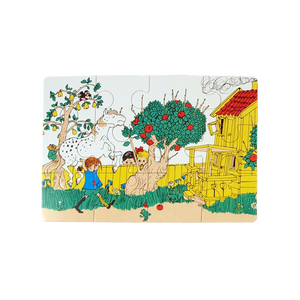 Astrid Lindgren 4 x Timber Puzzles