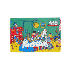 Astrid Lindgren 4 x Timber Puzzles