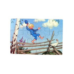 Astrid Lindgren 4 x Timber Puzzles