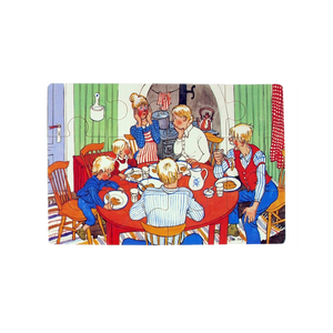 Astrid Lindgren 4 x Timber Puzzles