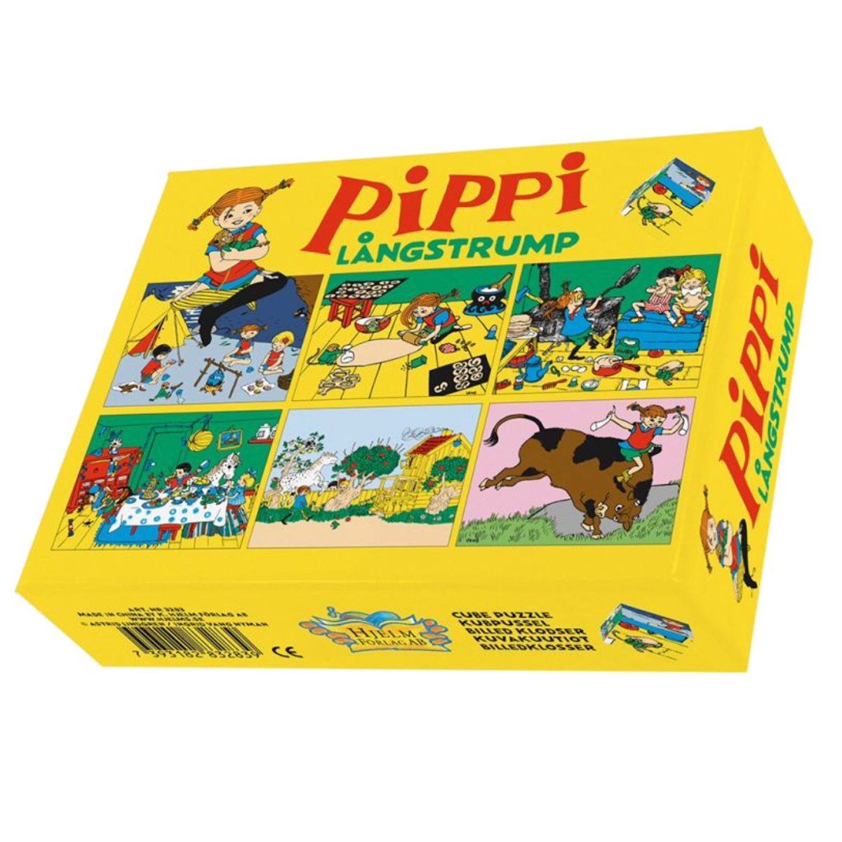 Pippi Longstocking Cube Puzzle
