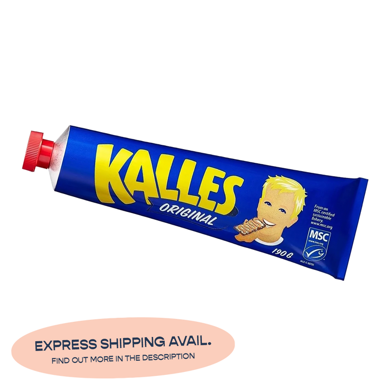 Kalles Kaviar – Swedish fish roe paste 190g