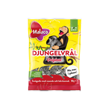 Load image into Gallery viewer, Malaco Djungelvrål – Super salty liquorice 80g
