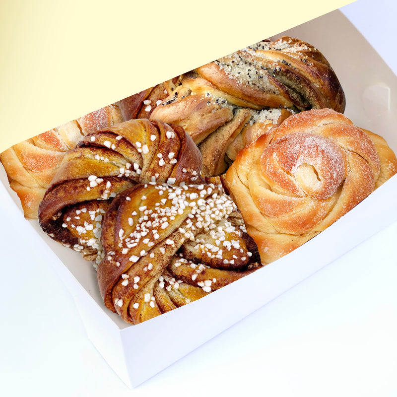 Mixed buns – Box of 6