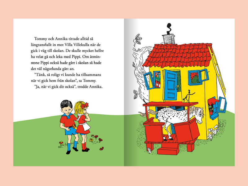Pippi börjar skolan