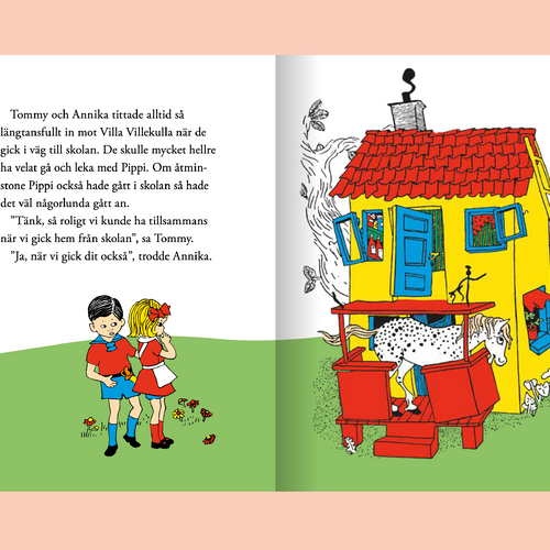 Pippi börjar skolan