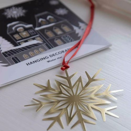 Christmas Decoration – Gold Star
