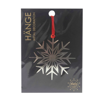 Hanging Christmas Decoration – Silver Star