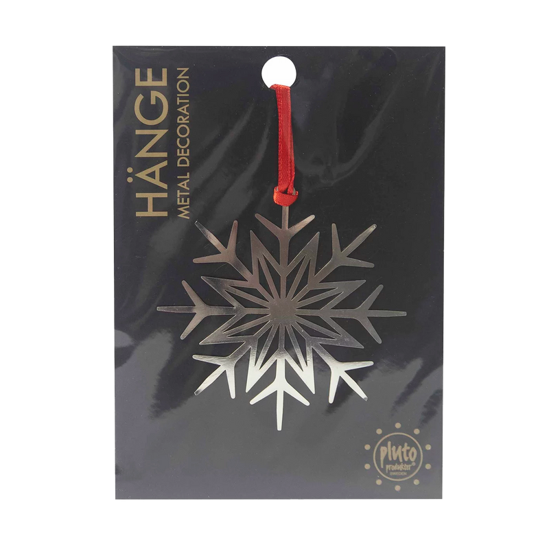 Hanging Christmas Decoration – Silver Star