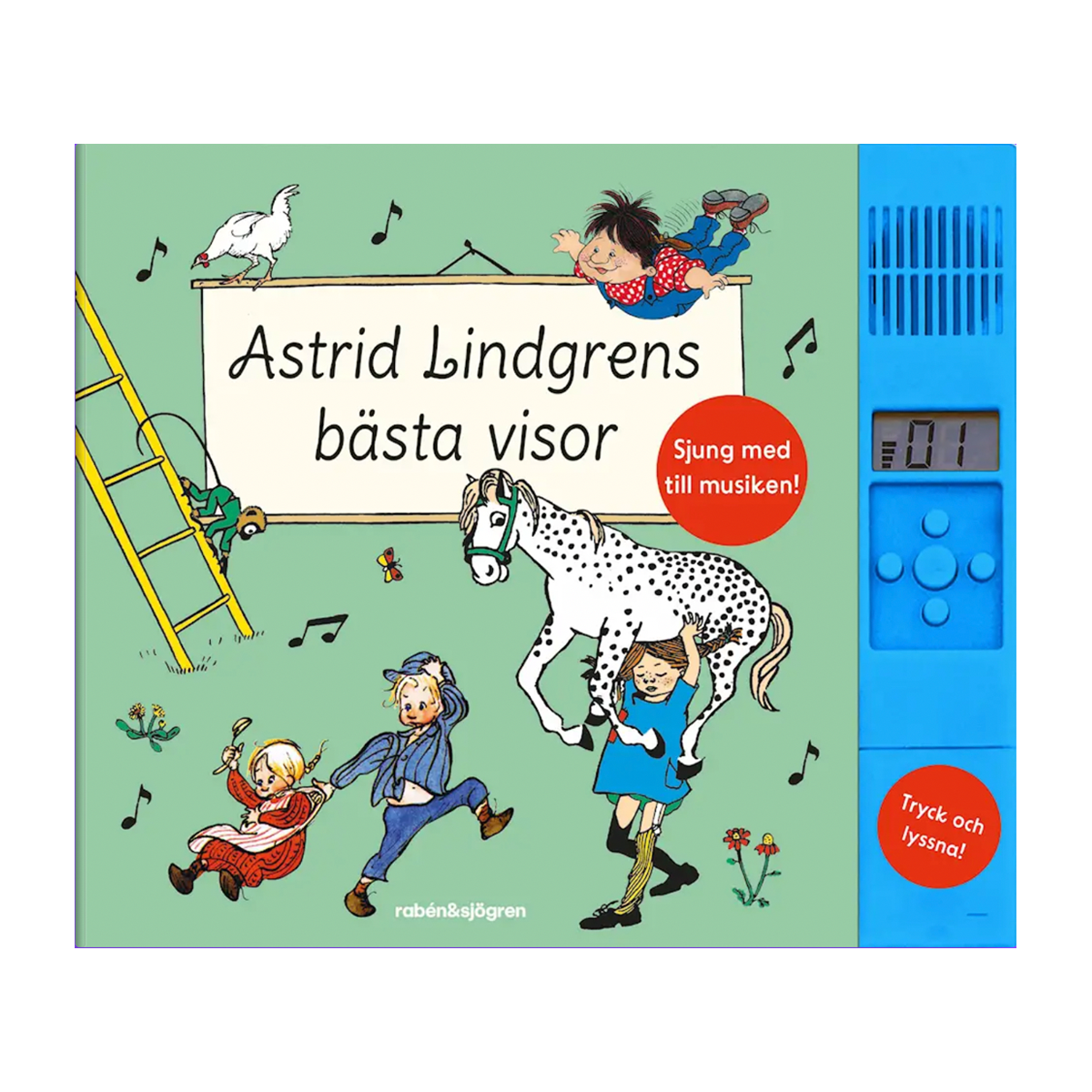 Astrid Lindgrens Bästa Visor – Sound book in Swedish