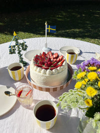 Midsommarstång - Green Midsummer Table Decoration