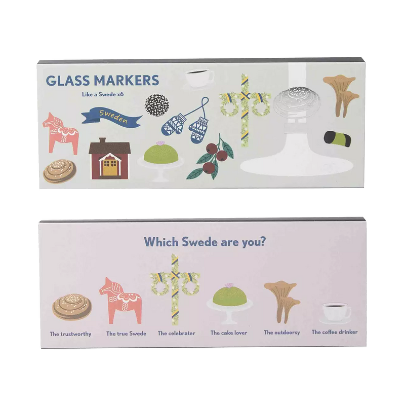 Swedish Glass Markers