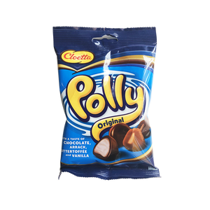 Cloetta Polly Original – Chocolate coated marshmallows 130g