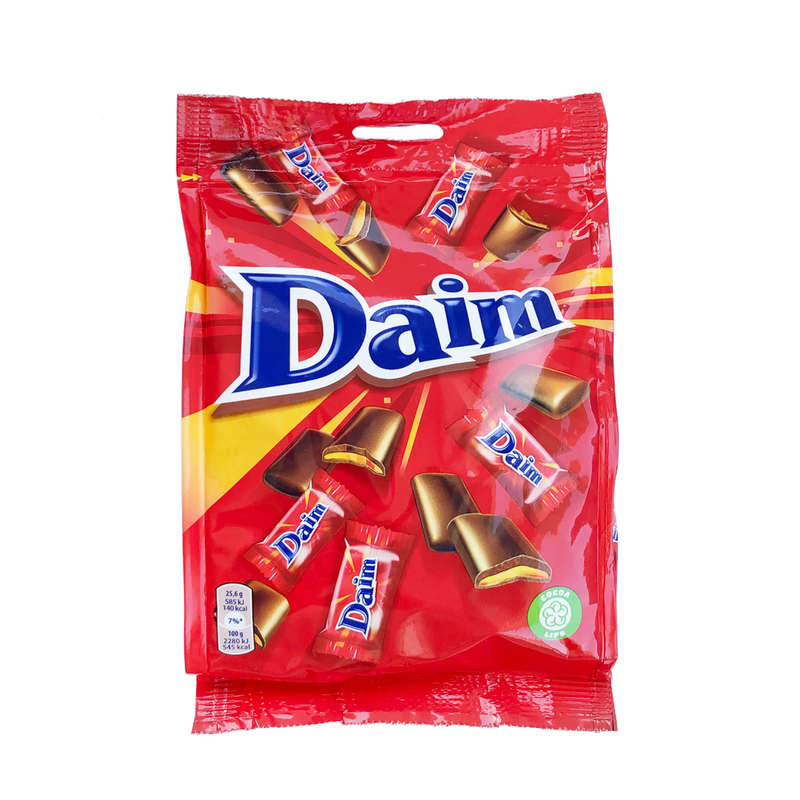 Daim Bag – Crunchy almond caramel covered in milk chocolate 200g