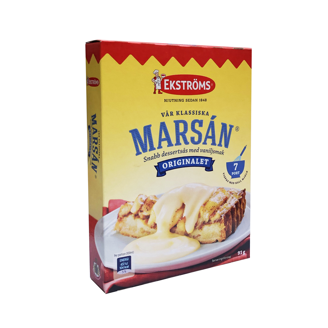 Ekströms Marsan – Vanilla custard dry mix 91g